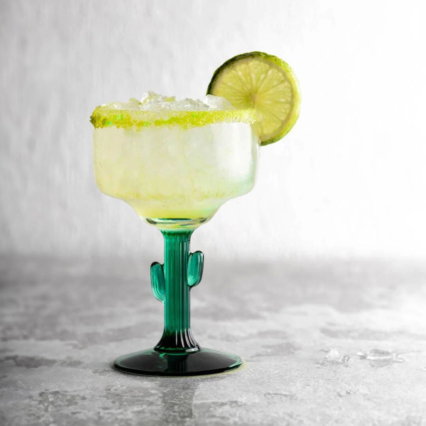 LIBBEY CACTUS MARGARITA GLASSES 355ML - SET OF 4